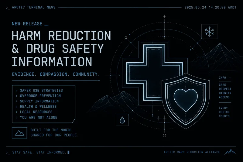 Harm reduction information resource launch